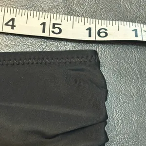 CUPSHE NWT Size 1X Black Ruched HighRise Bottoms. thumbnail 6