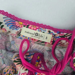 Natural Life NWOT Lyla Pink Floral‎ Print Dress Sleeveless Women's Small thumbnail 3