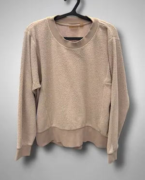 Zella Women's Fuzzy Sherpa Crewneck Sweatshirt‎ - S thumbnail 1