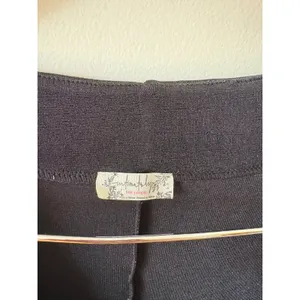 Intimately Free People Black Cowl Neck Long Sleeve Top Small Slim Fit Drape thumbnail 2