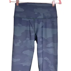 Alo High Waist Vapor Leggings Hunter Green Camo Women’s‎ Size Medium thumbnail 3