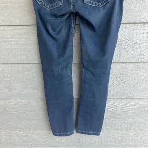￼Miss Me‎ Signature Skinny Crop Women’s Size 27 Western Biker Ankle Jeans thumbnail 4