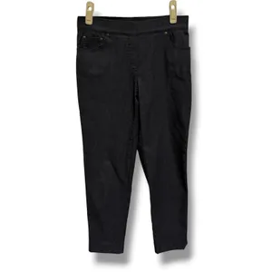 89th‎ & Madison Womens Dark Charcoal Pull On Tapered Stretch Pants Size S thumbnail 2