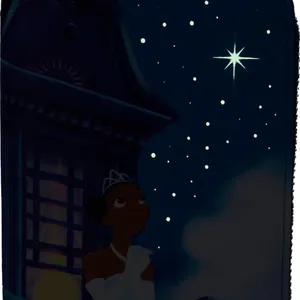 Loungefly Disney‎ Princess and The Frog 15th Anniversary Zip Around Wallet thumbnail 8