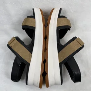 Hush Puppies Brite‎ Jute Black Tan Platform Sporty Sandals HW06698-002 Womens 8 thumbnail 9