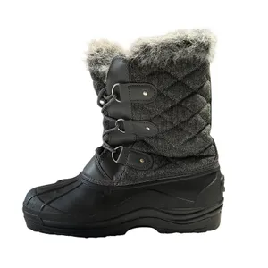 Polar Women's Snow Boots Size 10 Fur Lined Mid Calf Outdoors Waterproof Gorpcore thumbnail 5
