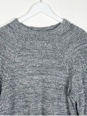 Free People cotton stretch chunky Too Good knit pullover sweater size XS EUC thumbnail 3