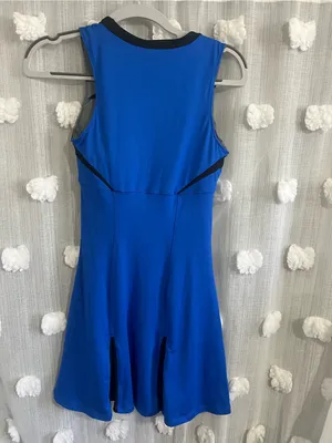 Nike tennis 2011 Serena Williams US Open Match-Worn Blue Dress thumbnail 2