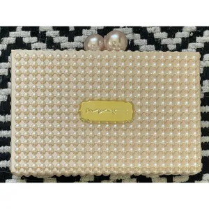 MAC Cosmetics Pearl Embellished Clutch thumbnail 6