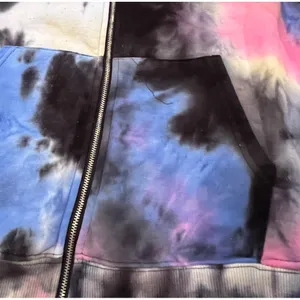 Tie dye zip up Blue thumbnail 4