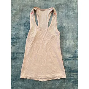 Lululemon Heathered Peach Pink Cool Racerback Tank Top Size 2 thumbnail 3