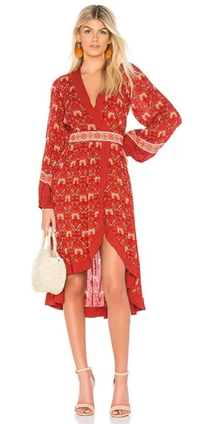 SPELL AND THE GYPSY Boho Dress Womens XXS Jewel Soiree Festival Hippie Chic thumbnail 1