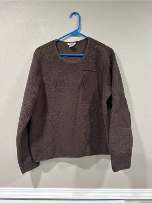 Duluth Trading Softmore Fleece Crewneck Pullover Size L thumbnail 2