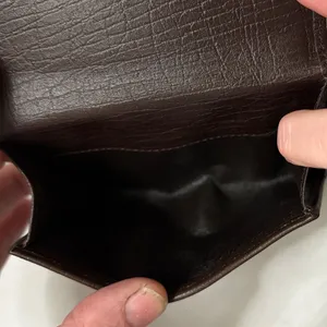 Gucci Tan Monogram Wallet with Bamboo Detail thumbnail 10