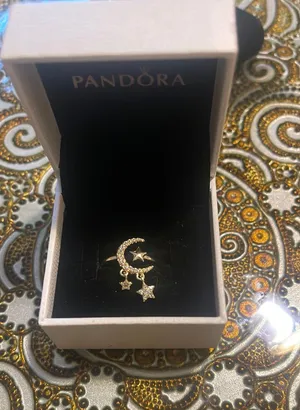 Moon And Star Ring Gold thumbnail 1