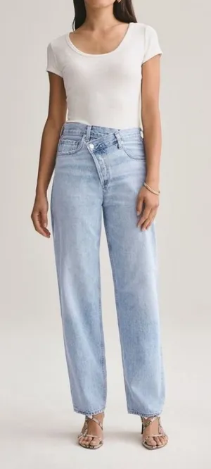 Agolde Criss Cross Upsized‎ Jean in Suburbia sz 27 thumbnail 1