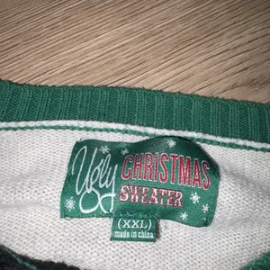 Ugly Christmas Sweater XXL 3D Knit Rudolph Red Nose Reindeer Embroidered thumbnail 2