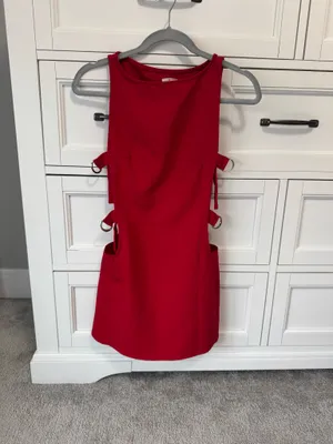 Peppermayo Dress Mini Red Belted thumbnail 3