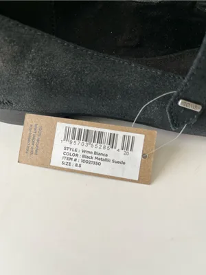 Toms Bianca Ballet Mary Jane Flats Black Metallic Suede NEW NWT Size 8.5 thumbnail 6