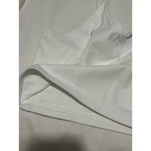 Women’s Poise Longline Fitness Activewear White Sports Bra Sz XL thumbnail 5