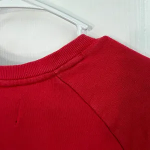 Lucky Brand red embroidered GIRL casual crewneck 100% cotton sweatshirt casual L thumbnail 7