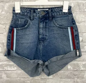 One X ONETEASPOON High Waist Bandits Denim Shorts thumbnail 1