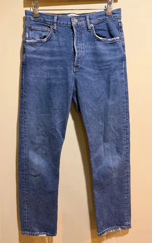 Women’s Agolde Riley Crop Jeans thumbnail 1