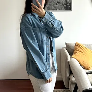 Yellow the label Yelabel Denim button down shirt blue size XS New thumbnail 2
