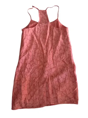 1. State Coral Pink Textured Slip Dress thumbnail 2