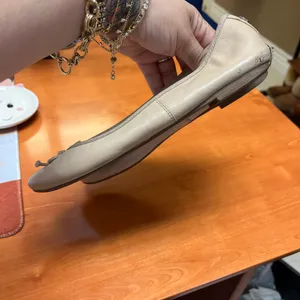 Sam‎ Edelman Circus Taupe Beige Leather Ballet Flats – Size 6.5 thumbnail 8