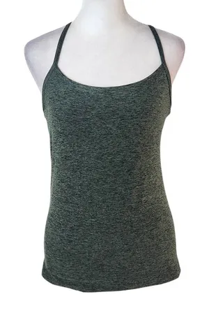 Interval Green Activewear Tank Top Size Large Green Athletic Top thumbnail 1