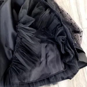 Jessica McClintock For Gunne Sax Black Strapless Netted Embellished Dress 3 thumbnail 16