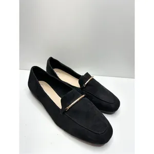 Journee Collection Loafer Womens Size‎ 10 Black Slip On Casual Shoes thumbnail 2