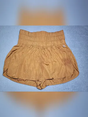 FP Movement The Way Home Shorts Honey Mallow Gold Bronze 2" Size L thumbnail 5