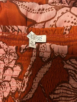 Maxi dress Orange Size XS thumbnail 2