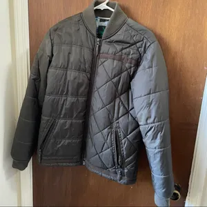 Volcom bomber jacket olive thumbnail 6