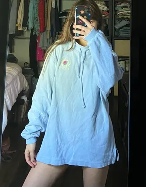 Oversized Surfer Sweater Blue Size M thumbnail 6