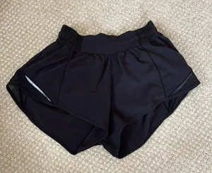 Black Hotty Hot Low-Rise Lined Shorts 2.5” thumbnail 2