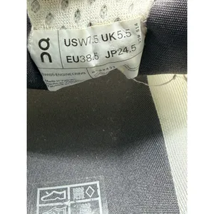 On Cloudmonster Running Shoes Women Size 7.5 White Grey CloudTec Sneakers thumbnail 12