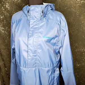 Merrell‎ Blue Hooded Pullover Windbreaker Jacket thumbnail 2