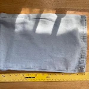NWT Classic Light Blue Wide Leg Denim Jeans size M thumbnail 7