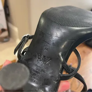Zara Black Elegant Heels with Strappy Design thumbnail 2