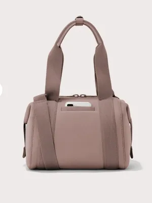 Dagne Dover Landon Neoprene Carryall Bag Dune Mauve thumbnail 3