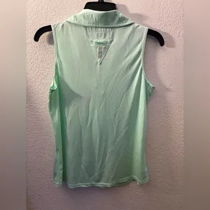 Jamie Sadock Women's Sleeveless Half Zip Pullover Golf Polo Shirt S thumbnail 3