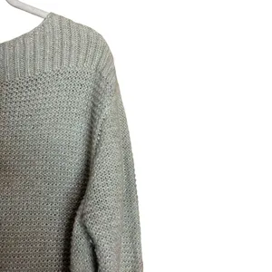 Tommy Bahama Sweater Womens Extra Large XL Beige Metallic Wool Blend Pullover thumbnail 3