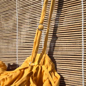 REFORMATION/ linen Tabitha Spagetti Straps Mini dress yellow 2 thumbnail 10