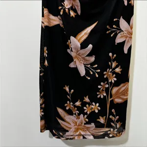Petal & Pup ARABELLE MAXI OFF SHOULDER DRESS - BLACK PEACH Size XL thumbnail 3