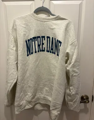 Notre Dame Champion Crewneck thumbnail 1