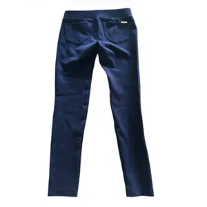 Lily Pulitzer Mid-Rise Skinny‎ Pull On Ankle Pants Women's Medium Navy Blue thumbnail 7