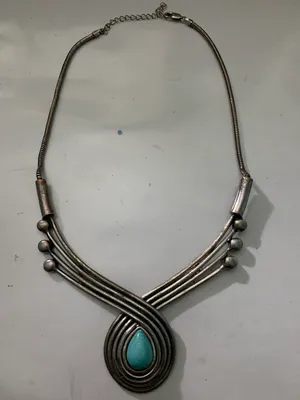 Turquoise Necklace Blue thumbnail 1